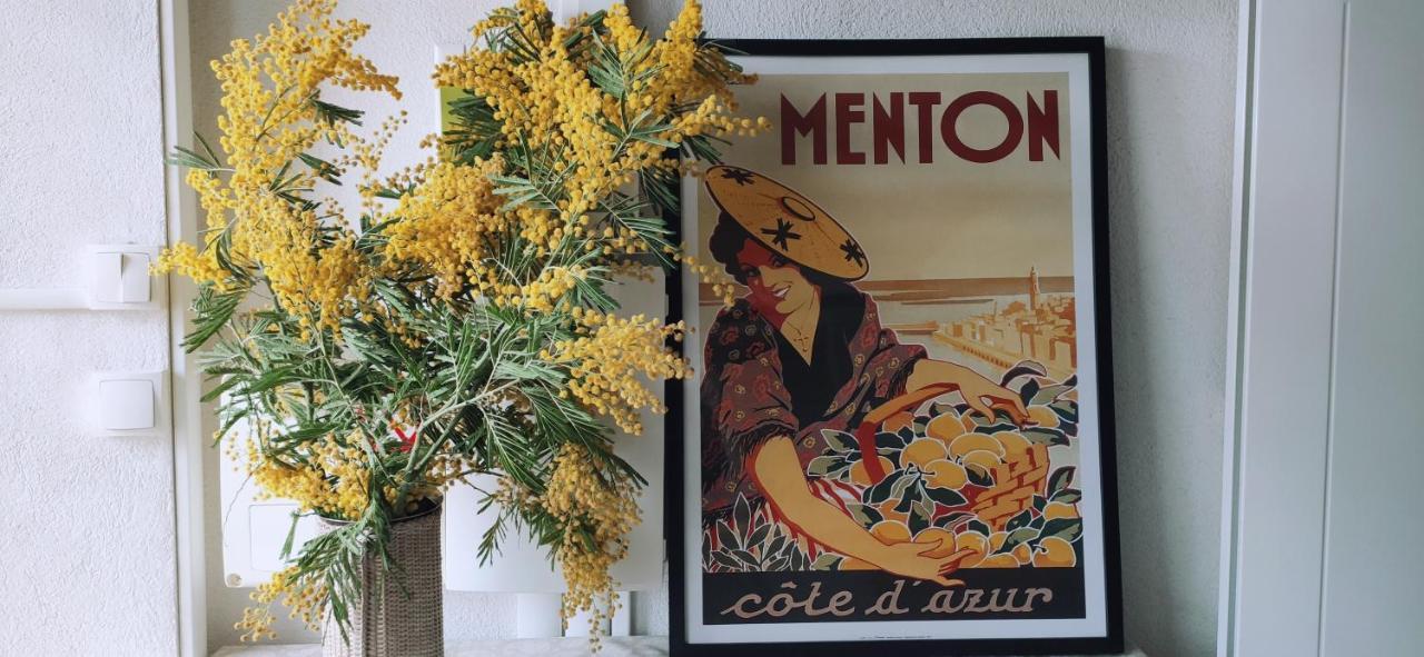 Joli studio mezzanine, à 2 pas de la plage Menton Extérieur photo